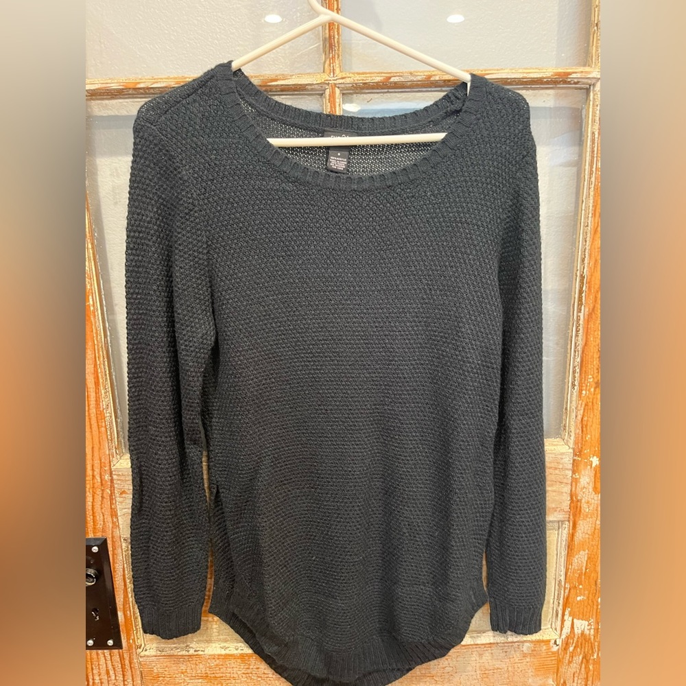 Rue 21 Navy Blue Knit Sweater Top Size Medium
